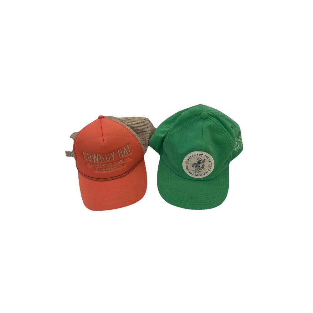 Sendero Provisions Cowboy Snapback Hat Green Two Lot H89